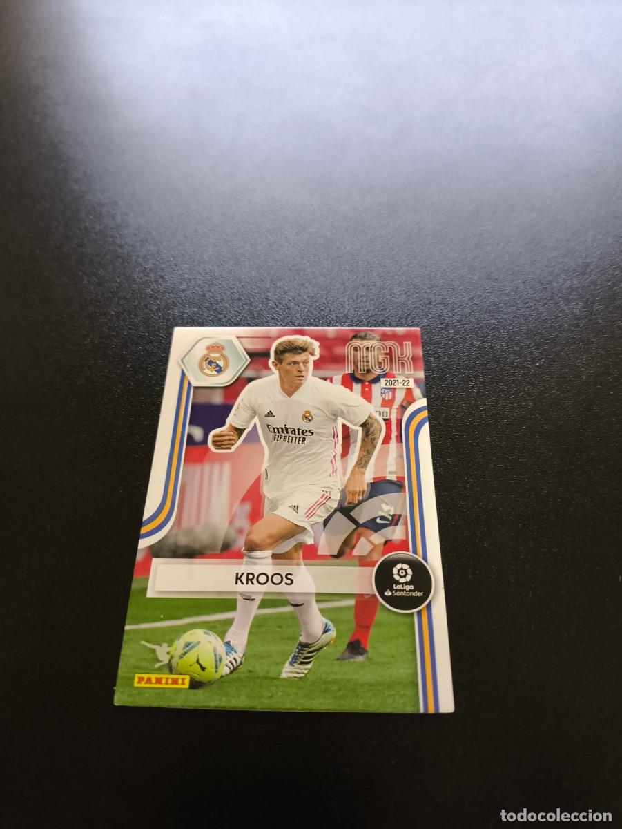 Cromos de f&uacute;tbol: 228 Toni Kroos REAL MADRID PANINI LIGA MEGACRACKS MGK 2021 2022 21 22 NO ESTE ADRENALYN
