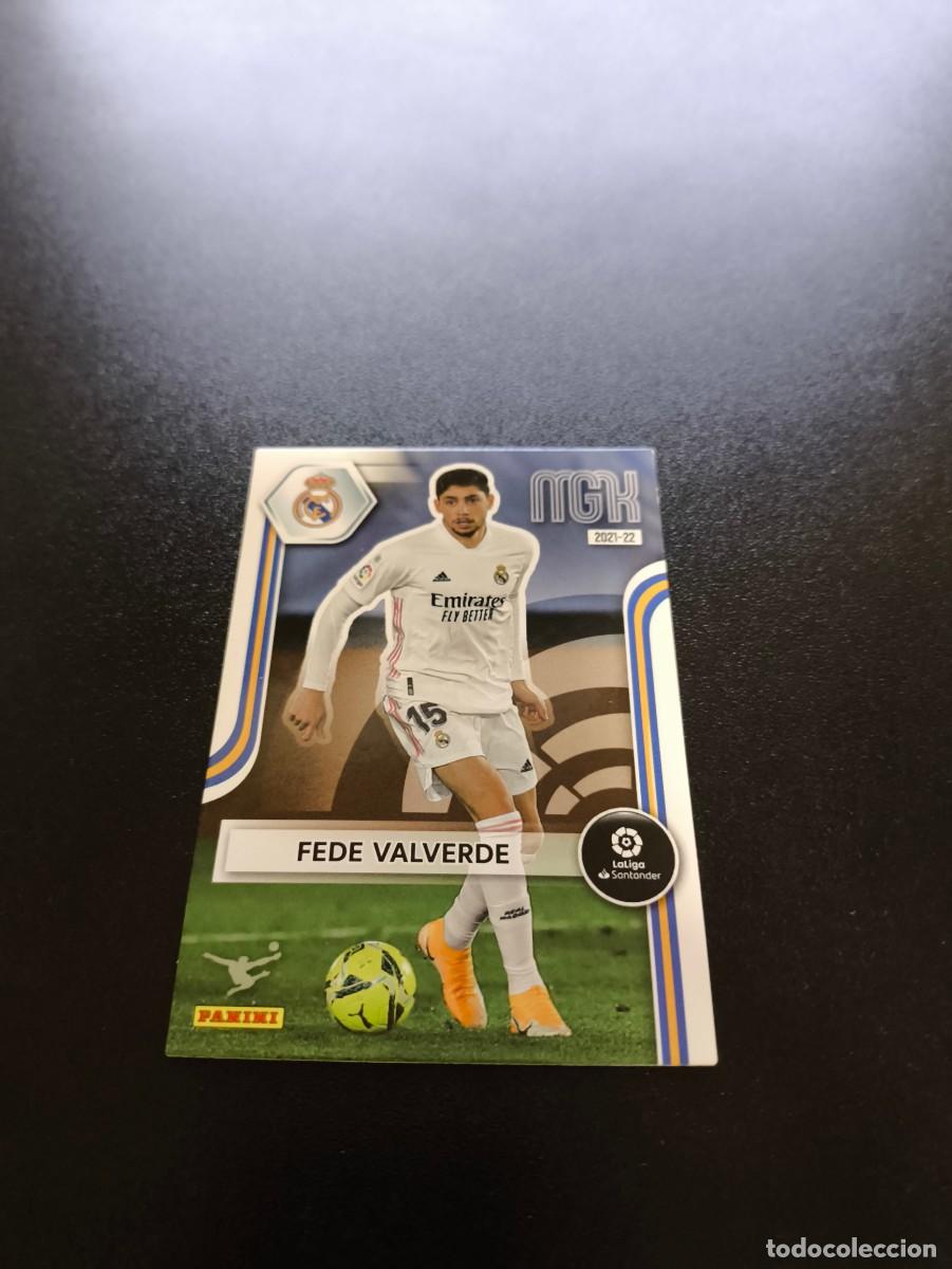 Fu&szlig;ball-Sticker: 230 Federico Valverde REAL MADRID PANINI LIGA MEGACRACKS MGK 2021 2022 21 22 NO ESTE ADRENALYN
