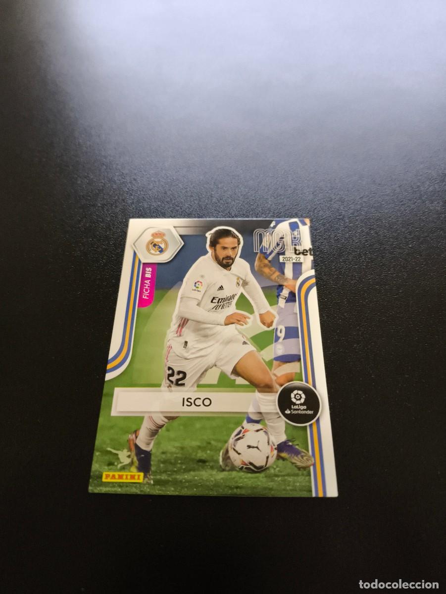 Cromos de f&uacute;tbol: 231 bis ISCO REAL MADRID PANINI LIGA MEGACRACKS MGK 2021 2022 21 22 NO ESTE ADRENALYN