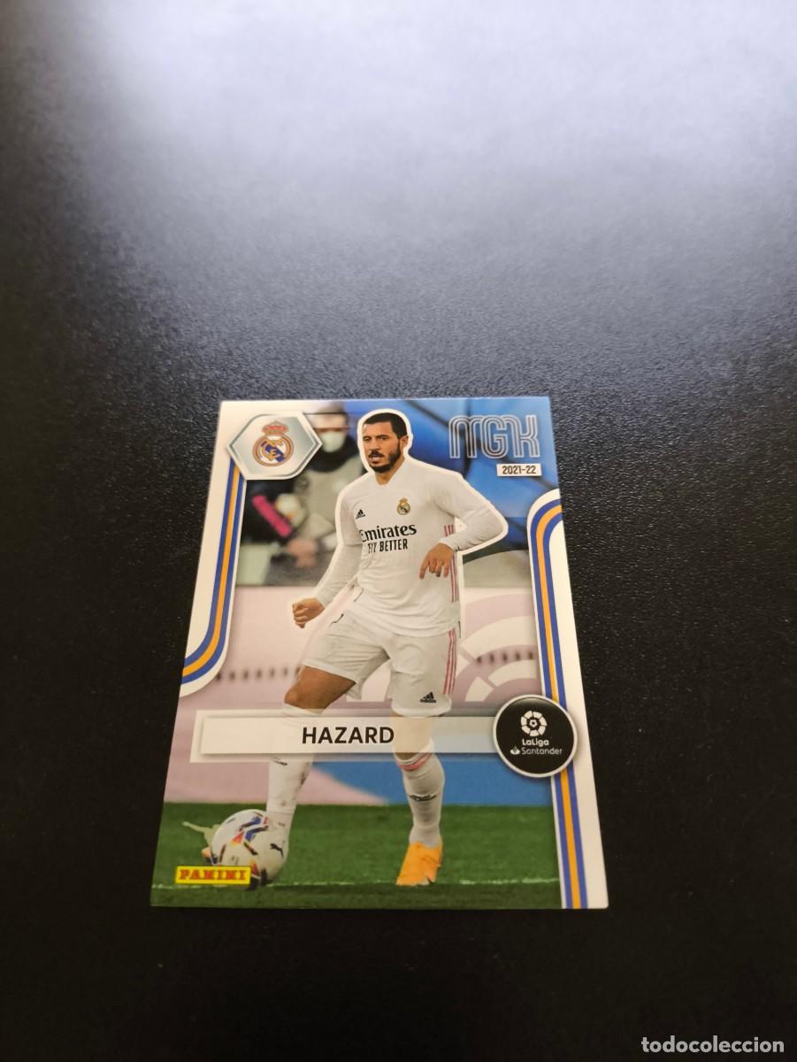 Cromos de f&uacute;tbol: 232 Eden Hazard REAL MADRID PANINI LIGA MEGACRACKS MGK 2021 2022 21 22 NO ESTE ADRENALYN