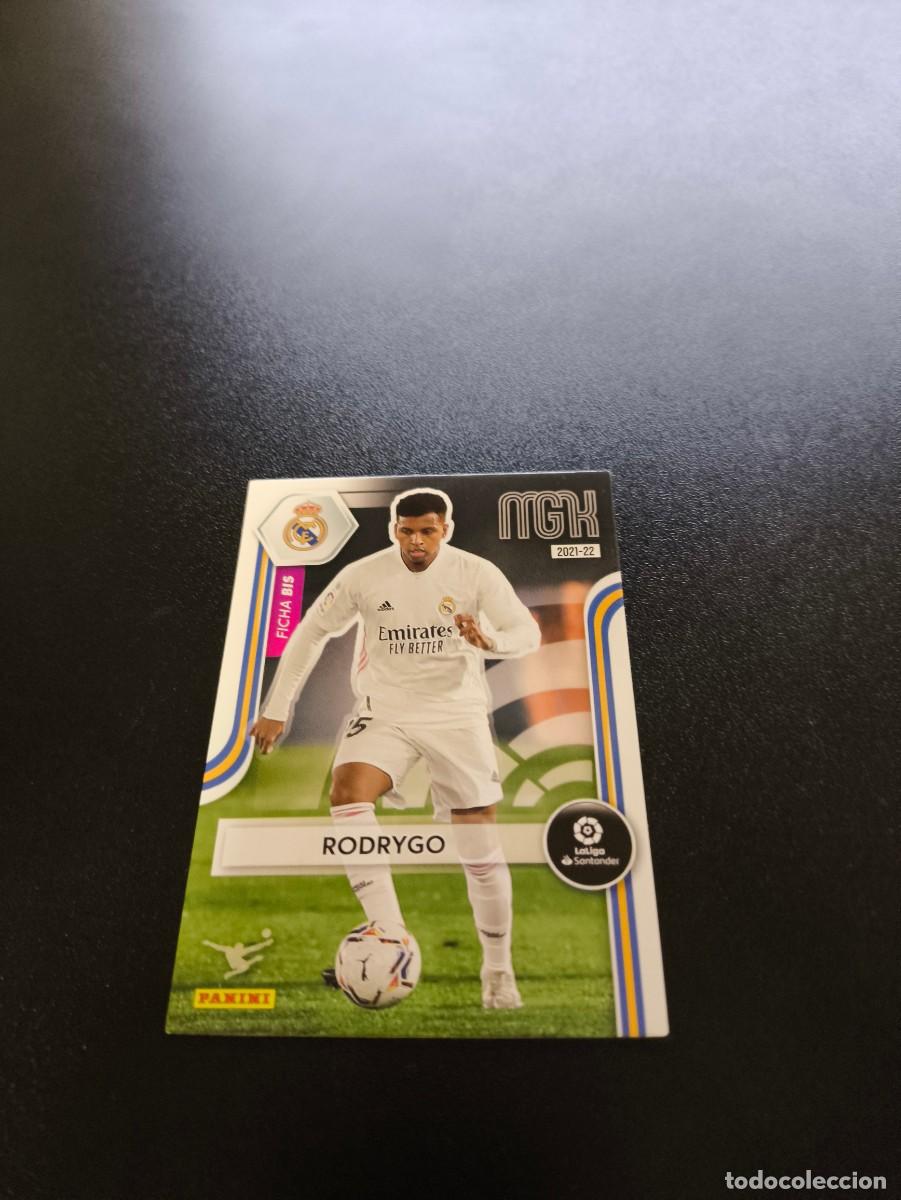 Cromos de f&uacute;tbol: 232 BIS Rodrygo REAL MADRID PANINI LIGA MEGACRACKS MGK 2021 2022 21 22 NO ESTE ADRENALYN