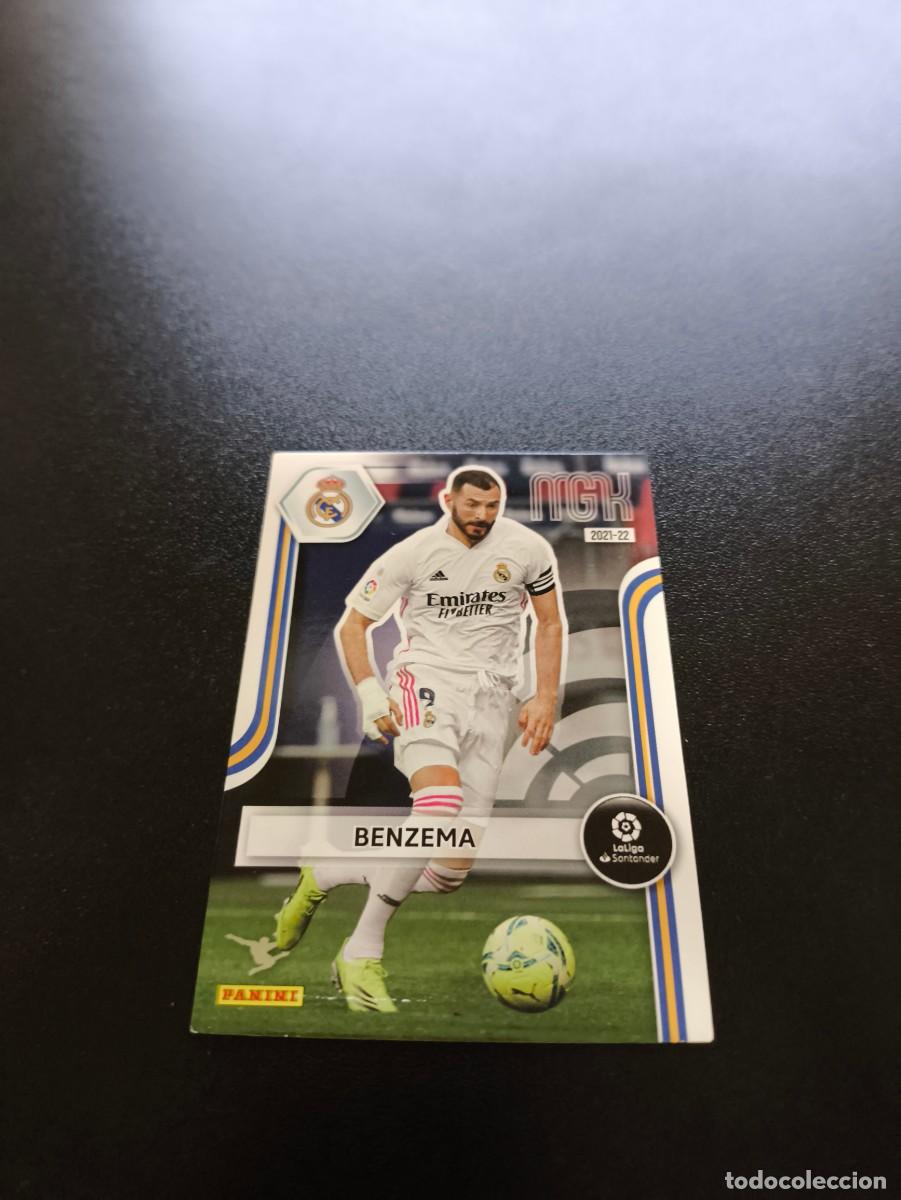 Cromos de f&uacute;tbol: 233 Karim Benzema REAL MADRID PANINI LIGA MEGACRACKS MGK 2021 2022 21 22 NO ESTE ADRENALYN