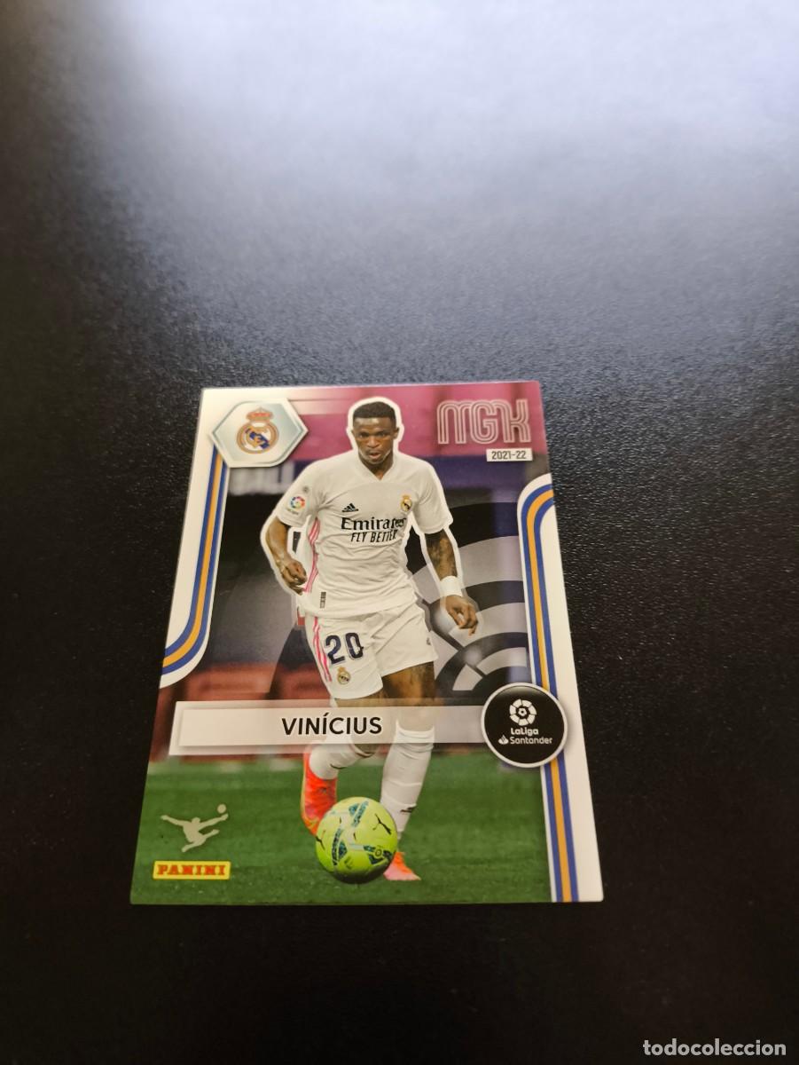 Cromos de f&uacute;tbol: 234 Vin&iacute;cius Jr REAL MADRID PANINI LIGA MEGACRACKS MGK 2021 2022 21 22 NO ESTE ADRENALYN