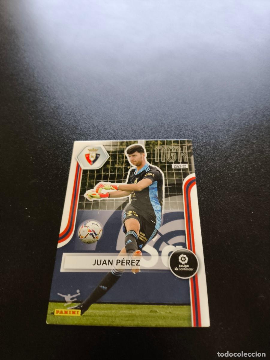Football Stickers: 255 Juan P&eacute;rez OSASUNA PANINI LIGA MEGACRACKS MGK 2021 2022 21 22 NO ESTE ADRENALYN