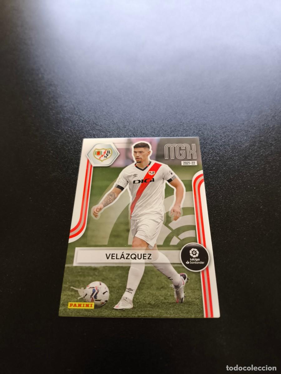 Cromos de f&uacute;tbol: 277 Vel&aacute;zquez RAYO VALLECANO PANINI LIGA MEGACRACKS MGK 2021 2022 21 22 NO ESTE ADRENALYN