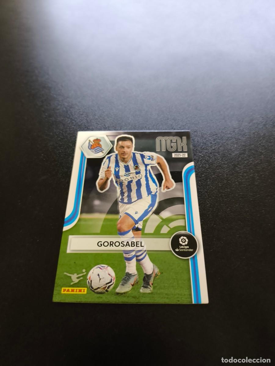 Cromos de f&uacute;tbol: 292 Gorosabel REAL SOCIEDAD PANINI LIGA MEGACRACKS MGK 2021 2022 21 22 NO ESTE ADRENALYN