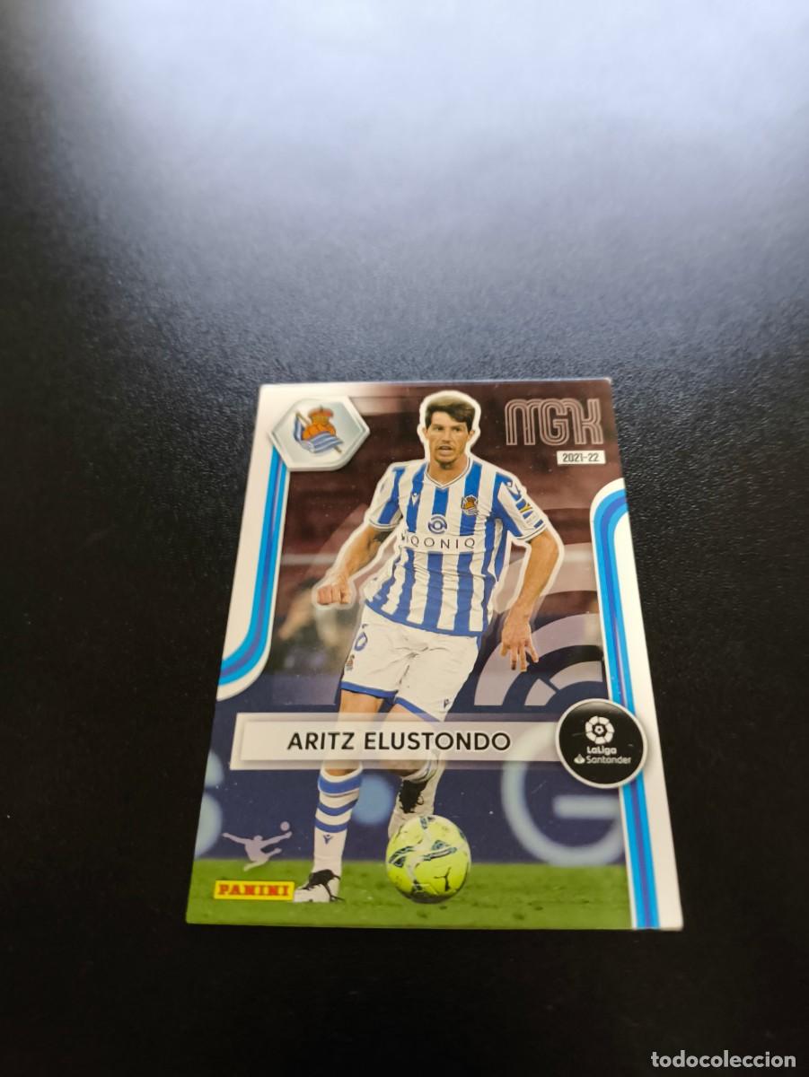 Cromos de f&uacute;tbol: 293 Aritz Elustondo REAL SOCIEDAD PANINI LIGA MEGACRACKS MGK 2021 2022 21 22 NO ESTE ADRENALYN