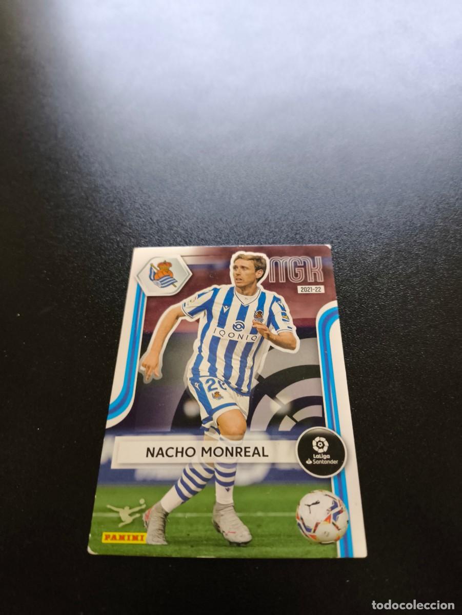 Cromos de f&uacute;tbol: 296 Monreal REAL SOCIEDAD PANINI LIGA MEGACRACKS MGK 2021 2022 21 22 NO ESTE ADRENALYN