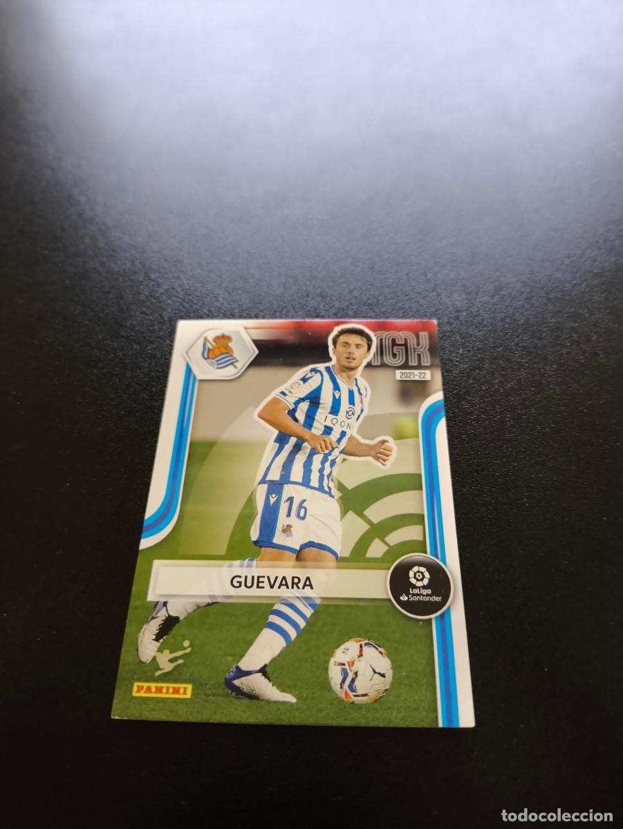 Cromos de f&uacute;tbol: 298 Guevara REAL SOCIEDAD PANINI LIGA MEGACRACKS MGK 2021 2022 21 22 NO ESTE ADRENALYN
