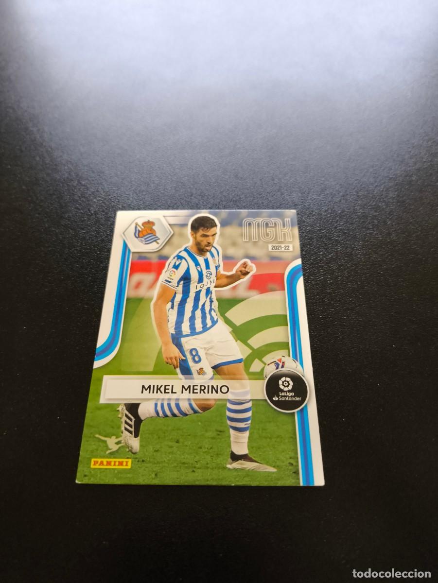 Cromos de f&uacute;tbol: 299 Mikel Merino REAL SOCIEDAD PANINI LIGA MEGACRACKS MGK 2021 2022 21 22 NO ESTE ADRENALYN