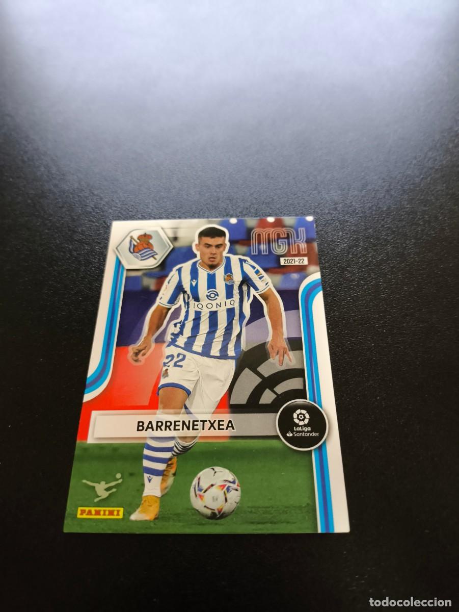 Cromos de f&uacute;tbol: 302 Barrenetxea REAL SOCIEDAD PANINI LIGA MEGACRACKS MGK 2021 2022 21 22 NO ESTE ADRENALYN