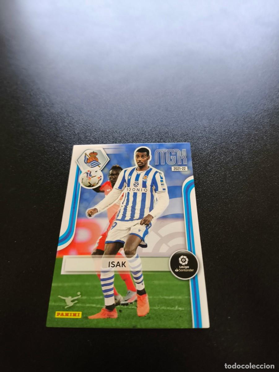 Cromos de f&uacute;tbol: 304 Isak REAL SOCIEDAD PANINI LIGA MEGACRACKS MGK 2021 2022 21 22 NO ESTE ADRENALYN