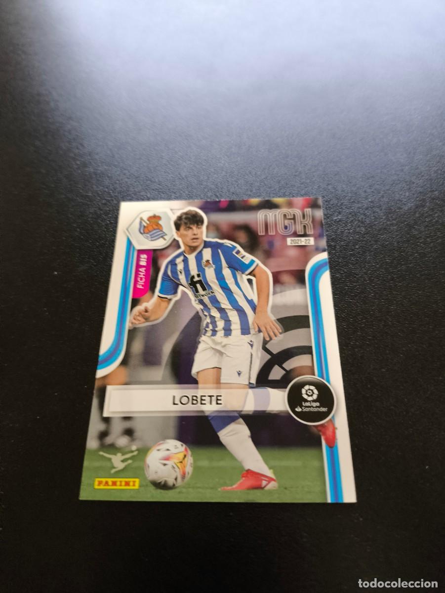 Cromos de f&uacute;tbol: 306 BIS Lobete REAL SOCIEDAD PANINI LIGA MEGACRACKS MGK 2021 2022 21 22 NO ESTE ADRENALYN