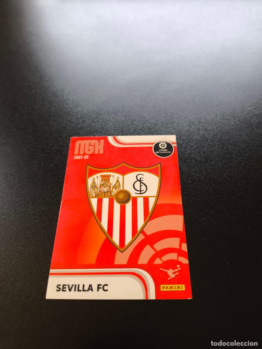 Cromos de f&uacute;tbol: 307 Escudo SEVILLA PANINI LIGA MEGACRACKS MGK 2021 2022 21 22 NO ESTE ADRENALYN