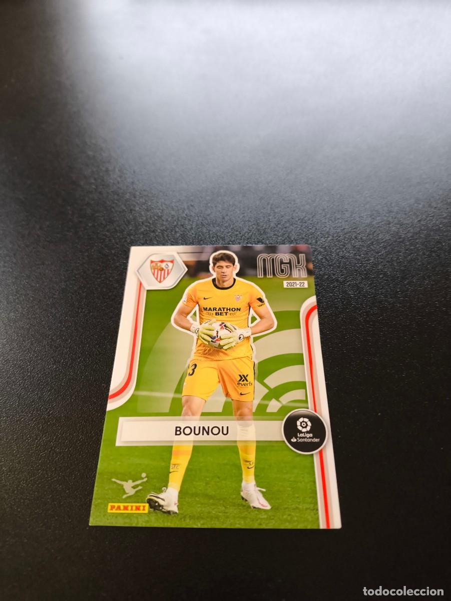 Cromos de f&uacute;tbol: 308 Bounou SEVILLA PANINI LIGA MEGACRACKS MGK 2021 2022 21 22 NO ESTE ADRENALYN