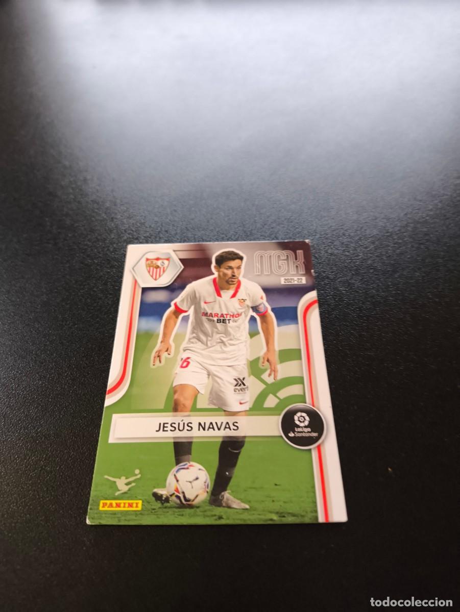 Cromos de f&uacute;tbol: 310 Jes&uacute;s Navas SEVILLA PANINI LIGA MEGACRACKS MGK 2021 2022 21 22 NO ESTE ADRENALYN
