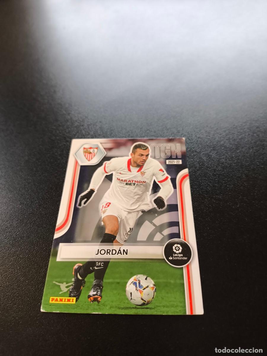 Cromos de f&uacute;tbol: 316 Jord&aacute;n SEVILLA PANINI LIGA MEGACRACKS MGK 2021 2022 21 22 NO ESTE ADRENALYN