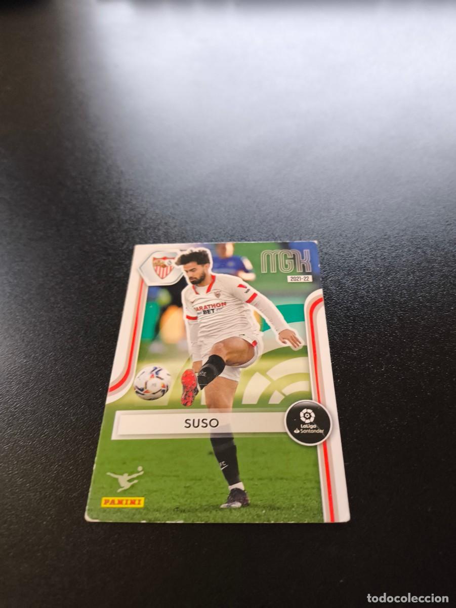 Figurine di Calcio: 322 Suso SEVILLA PANINI LIGA MEGACRACKS MGK 2021 2022 21 22 NO ESTE ADRENALYN