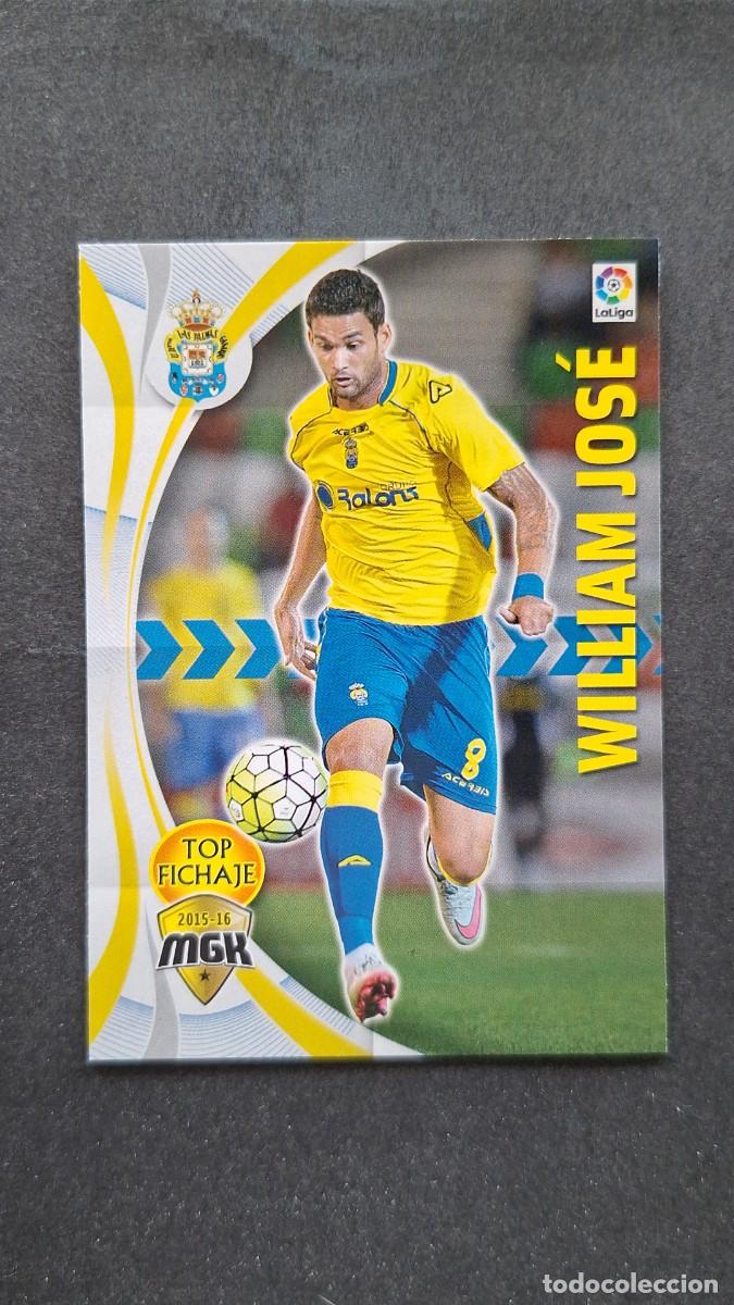 Figurine di Calcio: L1 WILLIAM JOSE U. D. LAS PALMAS TOP FICHAJE 294 PANINI MEGACRACKS 2015 2016 15 16