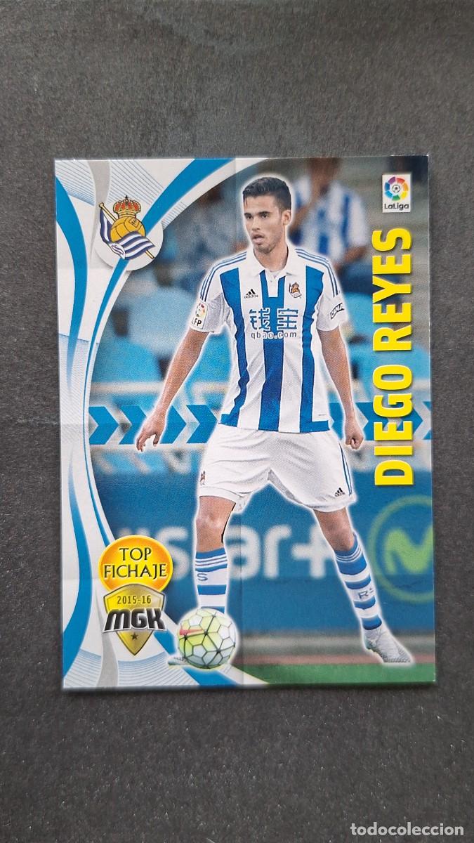 Cartes &agrave; collectionner de Football: L1 DIEGO REYES REAL SOCIEDAD TOP FICHAJE 428 PANINI MEGACRACKS 2015 2016 15 16