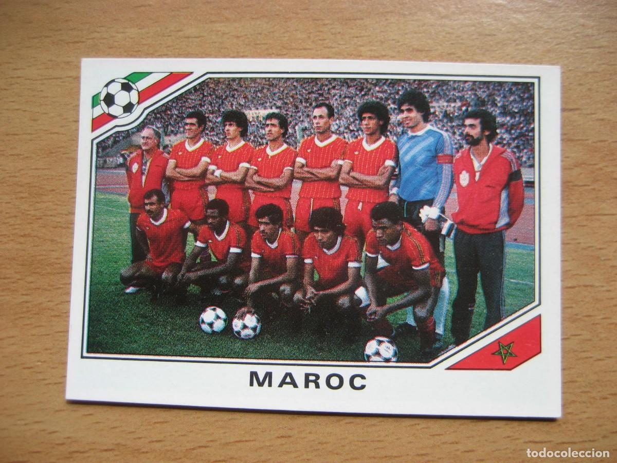 Cromos de f&uacute;tbol: 1986 MEXICO 86 - N&ordm; 419 EQUIPO - MARRUECOS - PANINI