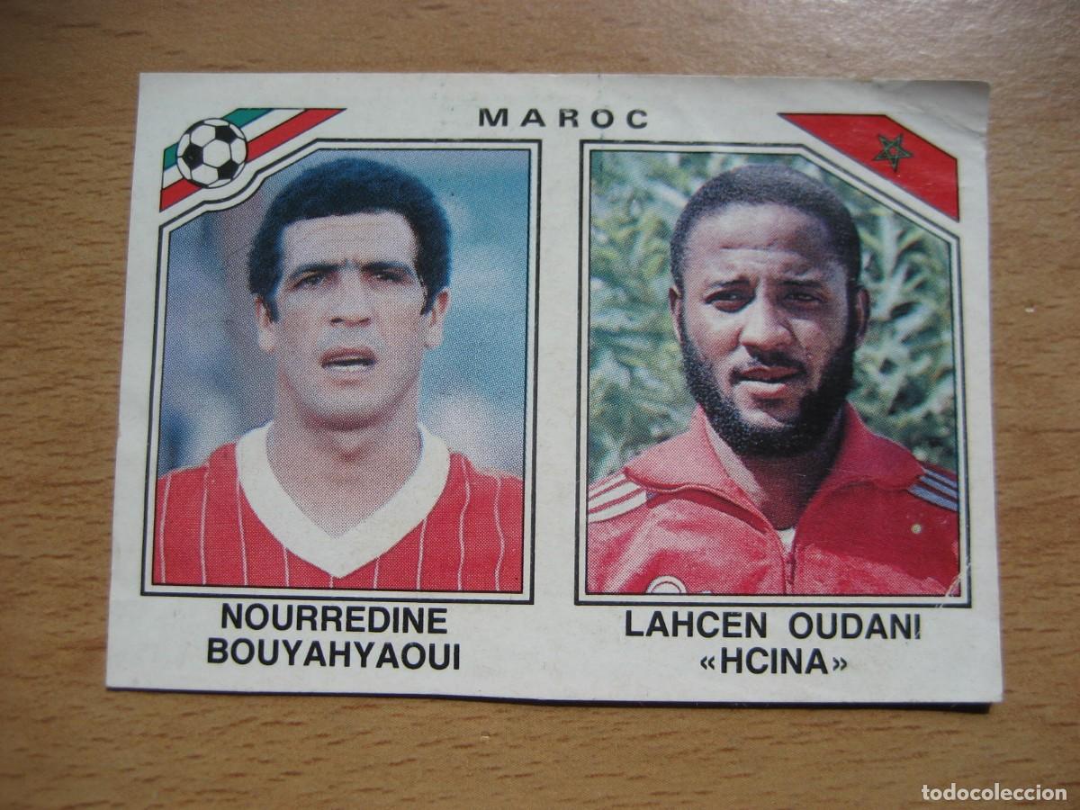 Cromos de f&uacute;tbol: 1986 MEXICO 86 - N&ordm; 421 BOUYAHYAOUI & HCINA LAHCEN - MARRUECOS - PANINI