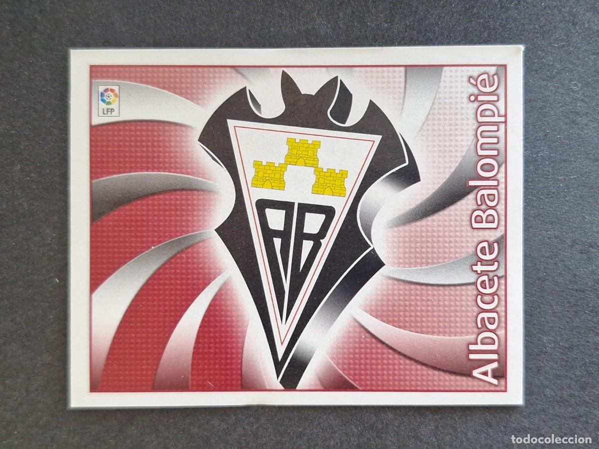 Cromos de Futebol: L4 ESCUDO ALBACETE BALOMPIE LIGA ESTE 2004 2005 04 05 NUNCA PEGADO SIN PEGAR