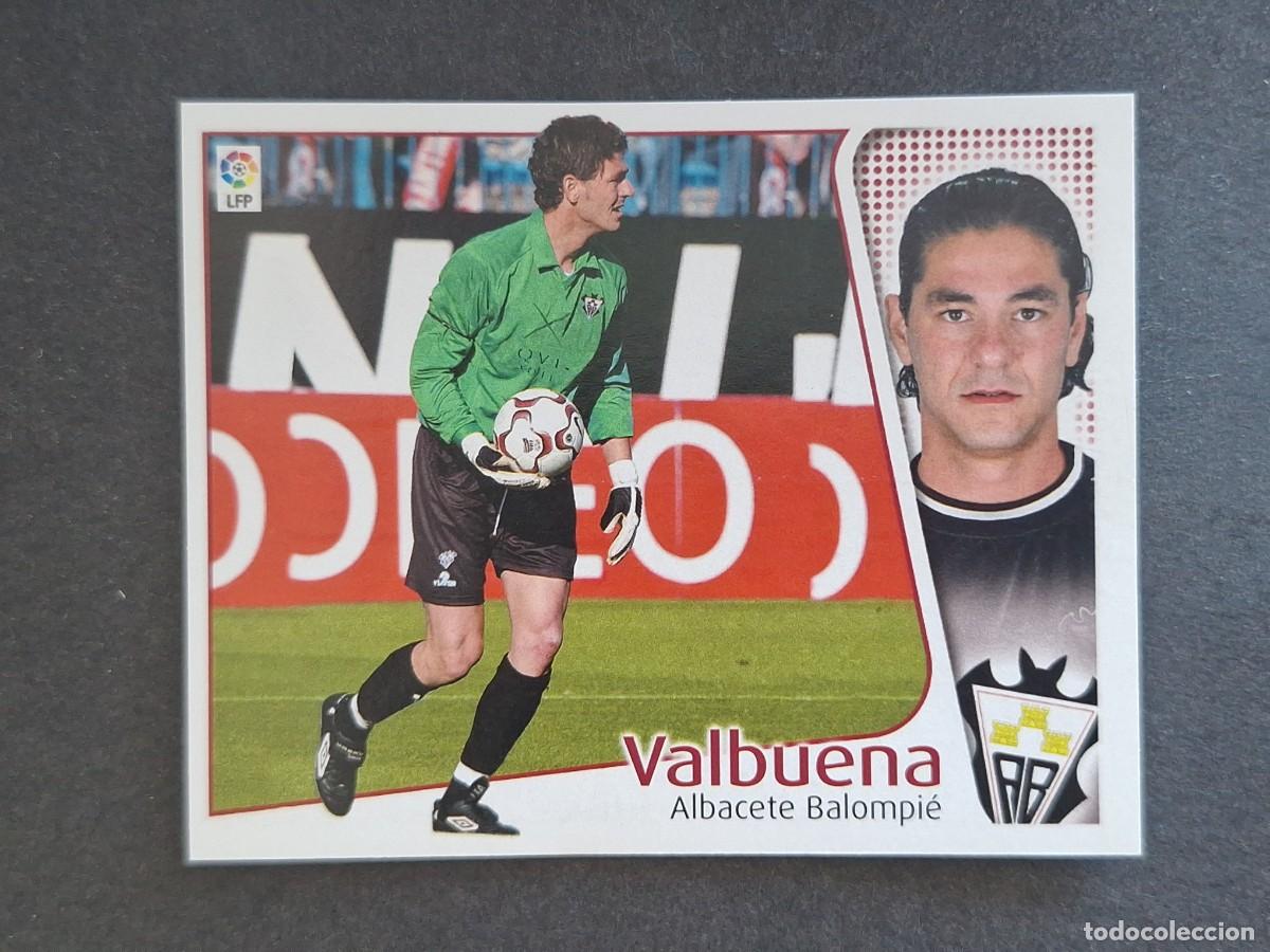 Cromos de Futebol: L4 VALBUENA ALBACETE BALOMPIE LIGA ESTE 2004 2005 04 05 NUNCA PEGADO SIN PEGAR
