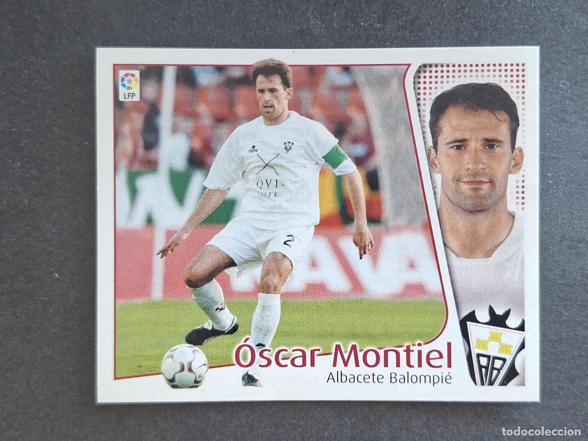 Cromos de Futebol: L4 OSCAR MONTIEL ALBACETE BALOMPIE LIGA ESTE 2004 2005 04 05 NUNCA PEGADO SIN PEGAR