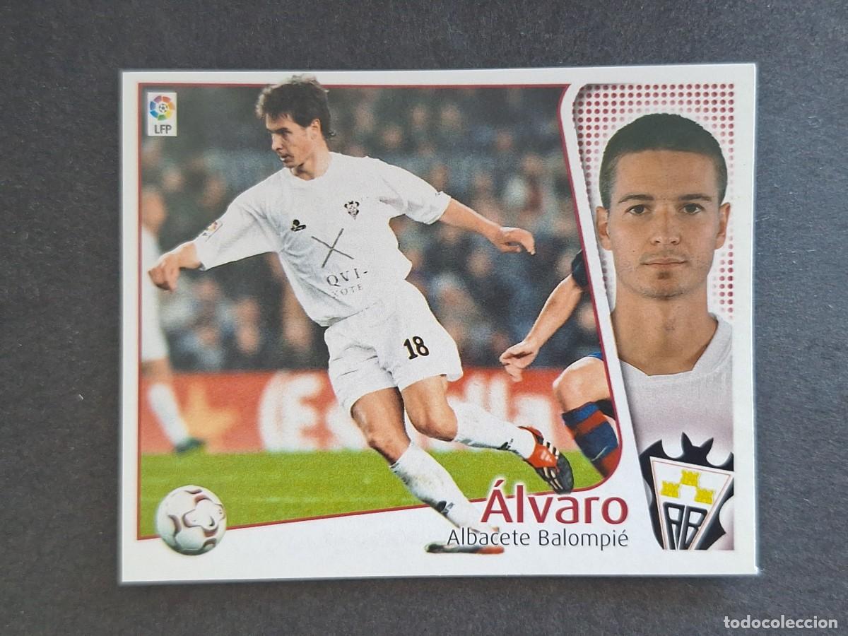 Cromos de Futebol: L4 ALVARO ALBACETE BALOMPIE LIGA ESTE 2004 2005 04 05 NUNCA PEGADO SIN PEGAR