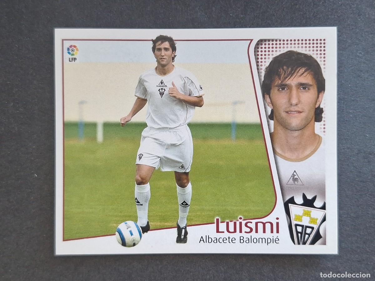 Cromos de f&uacute;tbol: L4 LUISMI ALBACETE BALOMPIE LIGA ESTE 2004 2005 04 05 NUNCA PEGADO SIN PEGAR