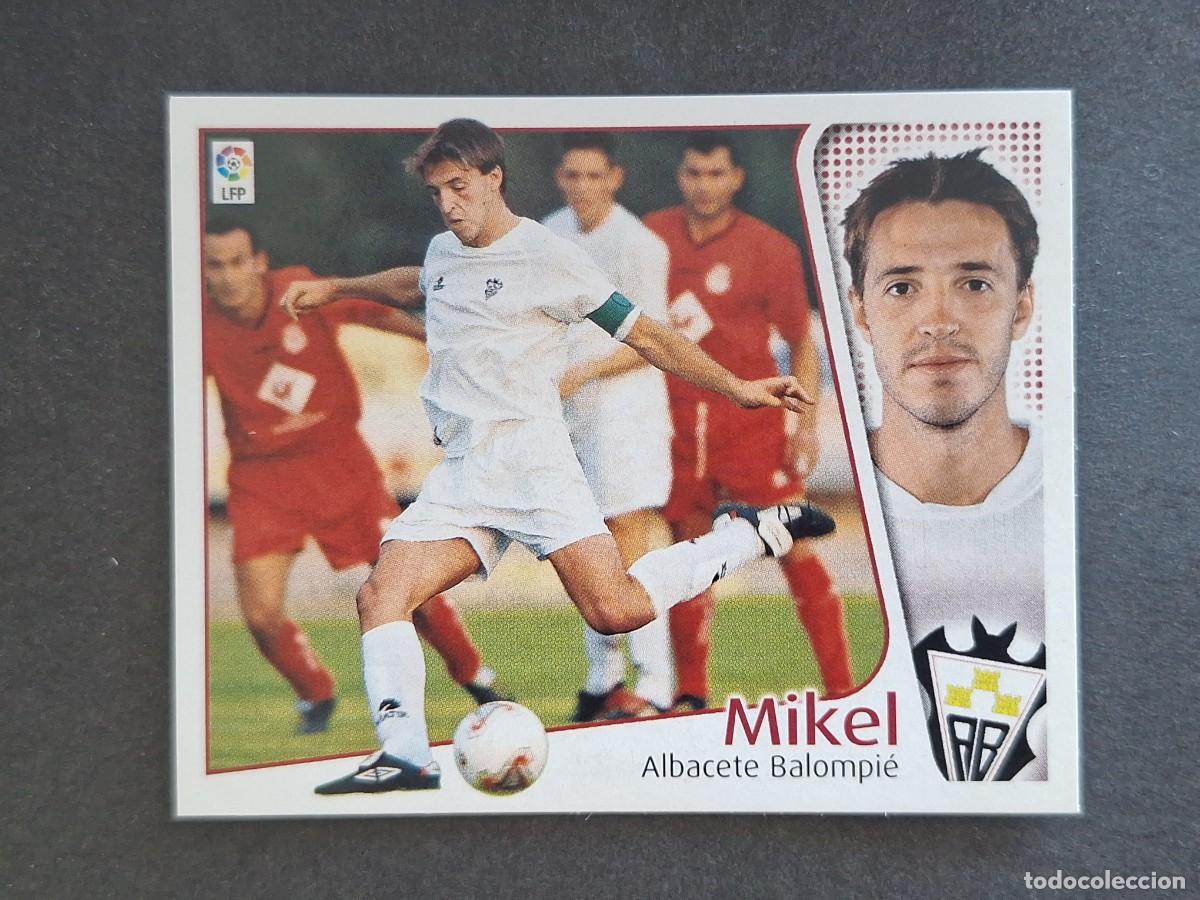 Cromos de f&uacute;tbol: L4 MIKEL ALBACETE BALOMPIE LIGA ESTE 2004 2005 04 05 NUNCA PEGADO SIN PEGAR