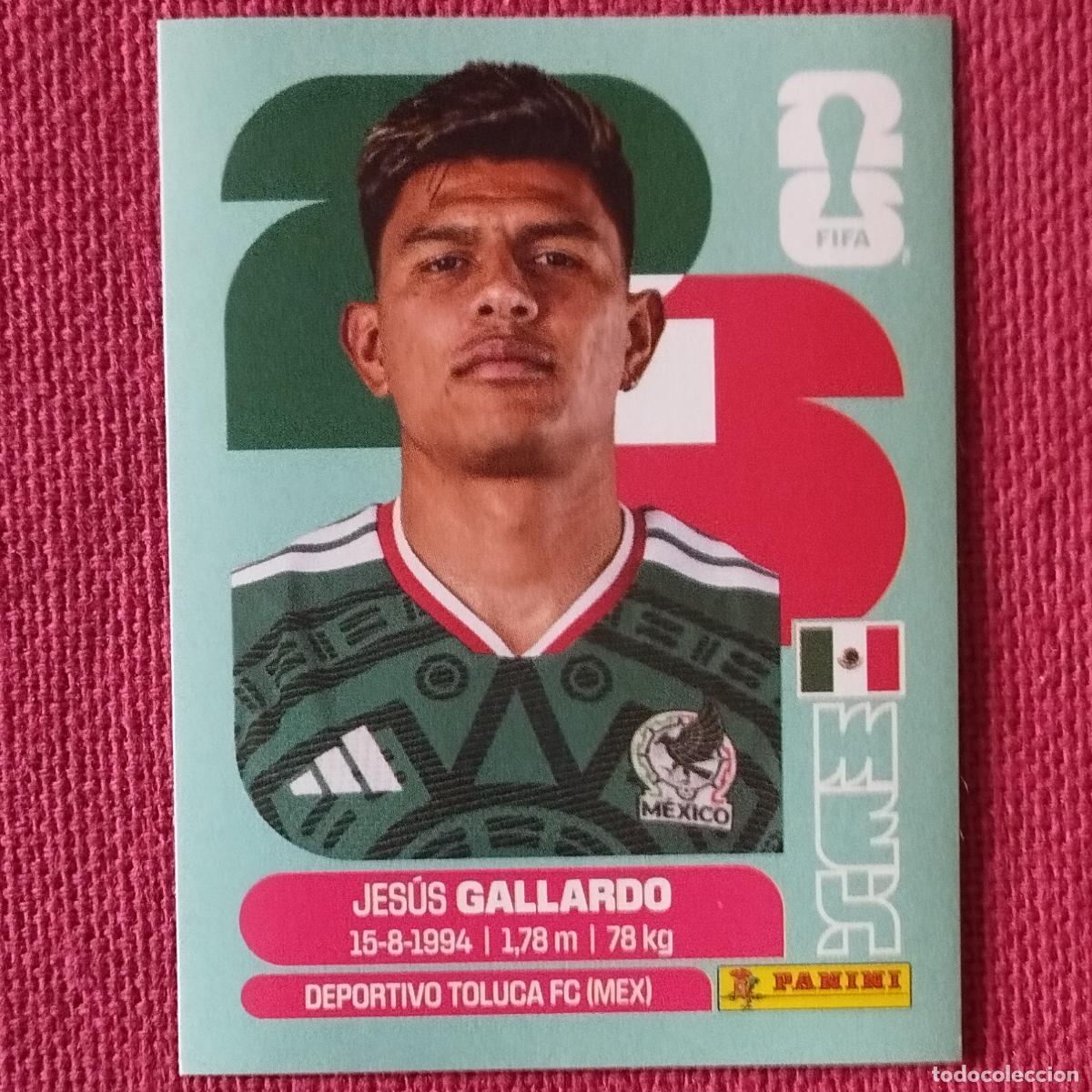 Cromos de f&uacute;tbol: JESUS GALLARDO - MEXICO - MEX 6 - MUNDIAL DE FUTBOL - FIFA WORLD CUP - 2026