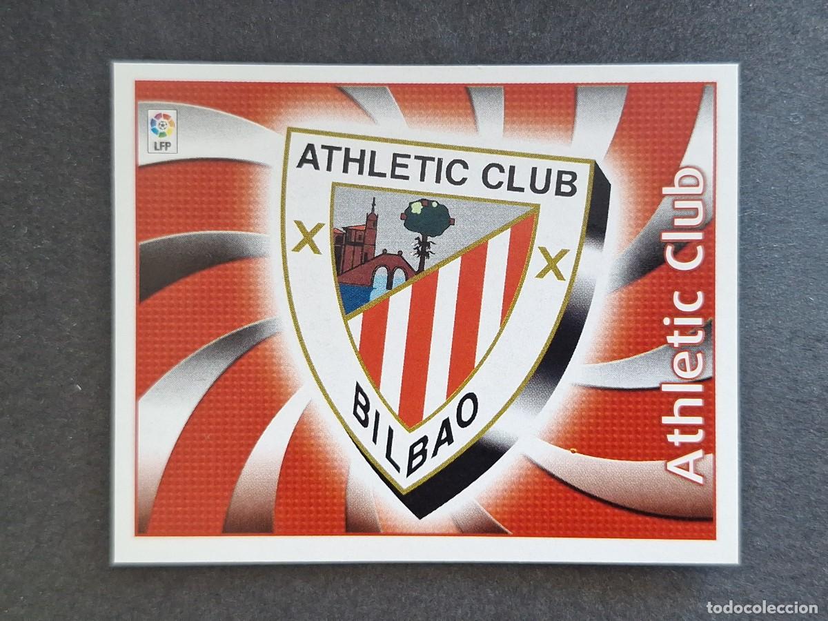 Cromos de f&uacute;tbol: L4 ESCUDO ATHLETIC CLUB DE BILBAO LIGA ESTE 2004 2005 04 05 NUNCA PEGADO SIN PEGAR