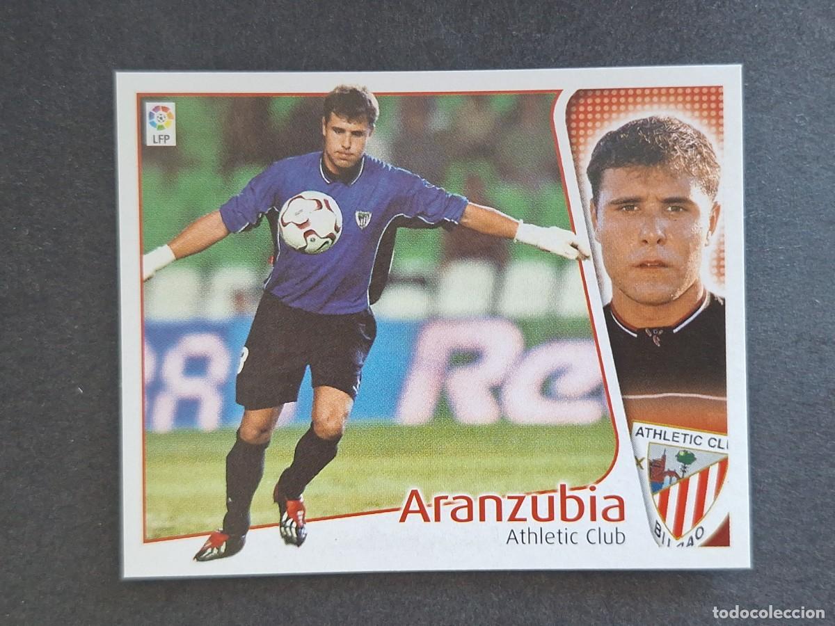 Cromos de f&uacute;tbol: L4 ARANZUBIA ATHLETIC CLUB DE BILBAO LIGA ESTE 2004 2005 04 05 NUNCA PEGADO SIN PEGAR