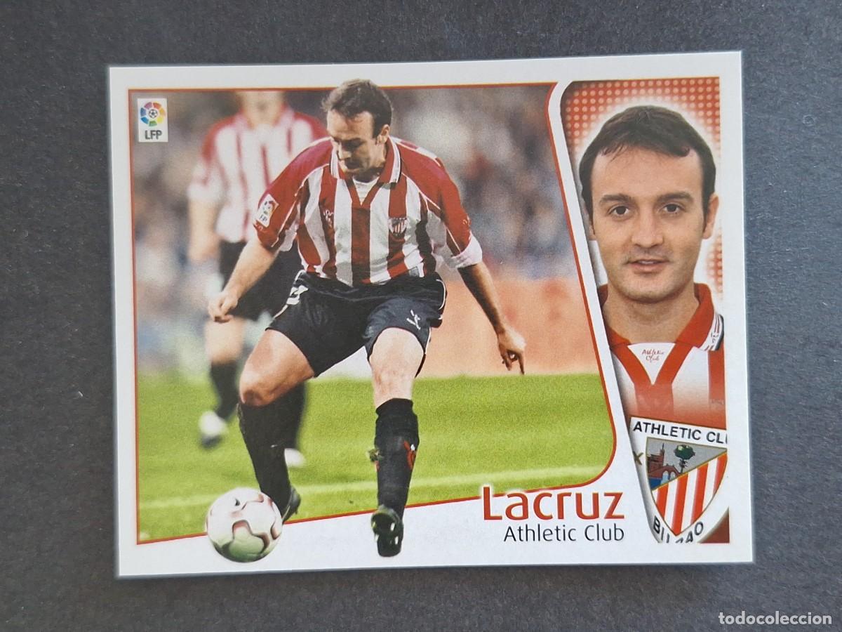Cromos de Futebol: L4 LACRUZ ATHLETIC CLUB DE BILBAO LIGA ESTE 2004 2005 04 05 NUNCA PEGADO SIN PEGAR