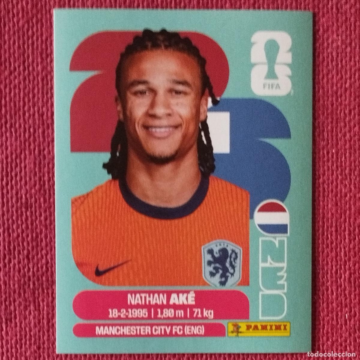 Cromos de Futebol: NATHAN AKE - NEDERLAND - NED 7 - MUNDIAL DE FUTBOL - FIFA WORLD CUP - 2026