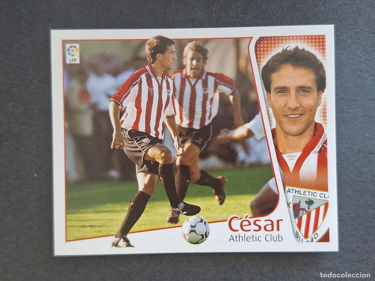 Cromos de f&uacute;tbol: L4 CESAR ATHLETIC CLUB DE BILBAO LIGA ESTE 2004 2005 04 05 NUNCA PEGADO SIN PEGAR