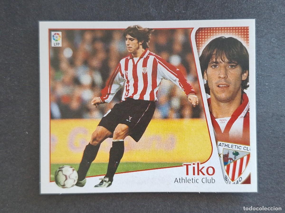 Cromos de f&uacute;tbol: L4 TIKO ATHLETIC CLUB DE BILBAO LIGA ESTE 2004 2005 04 05 NUNCA PEGADO SIN PEGAR