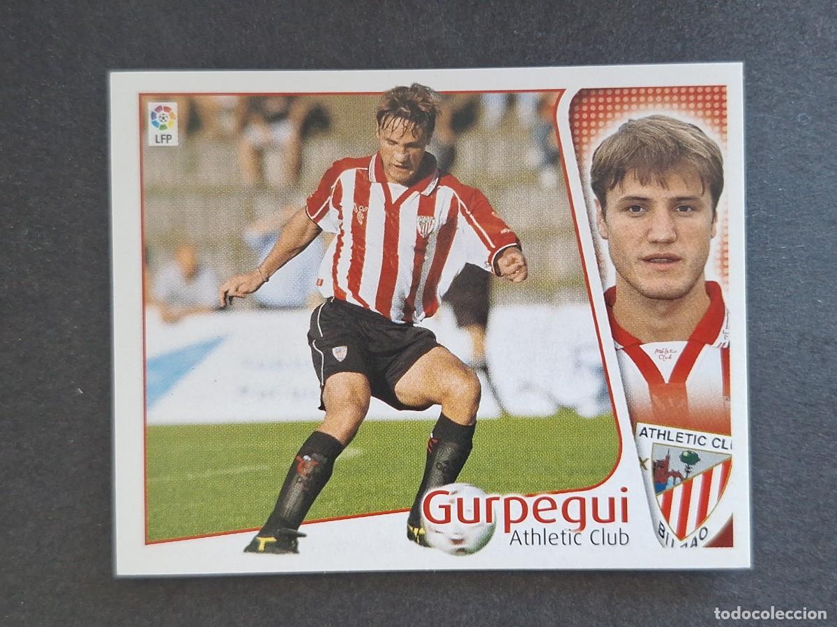 Cromos de f&uacute;tbol: L4 GURPEGUI ATHLETIC CLUB DE BILBAO LIGA ESTE 2004 2005 04 05 NUNCA PEGADO SIN PEGAR