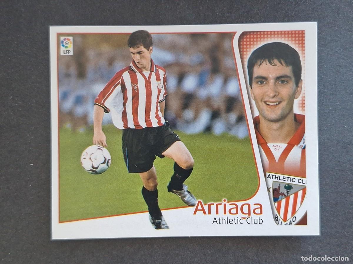 Figurine di Calcio: L4 ARRIAGA ATHLETIC CLUB DE BILBAO LIGA ESTE 2004 2005 04 05 NUNCA PEGADO SIN PEGAR