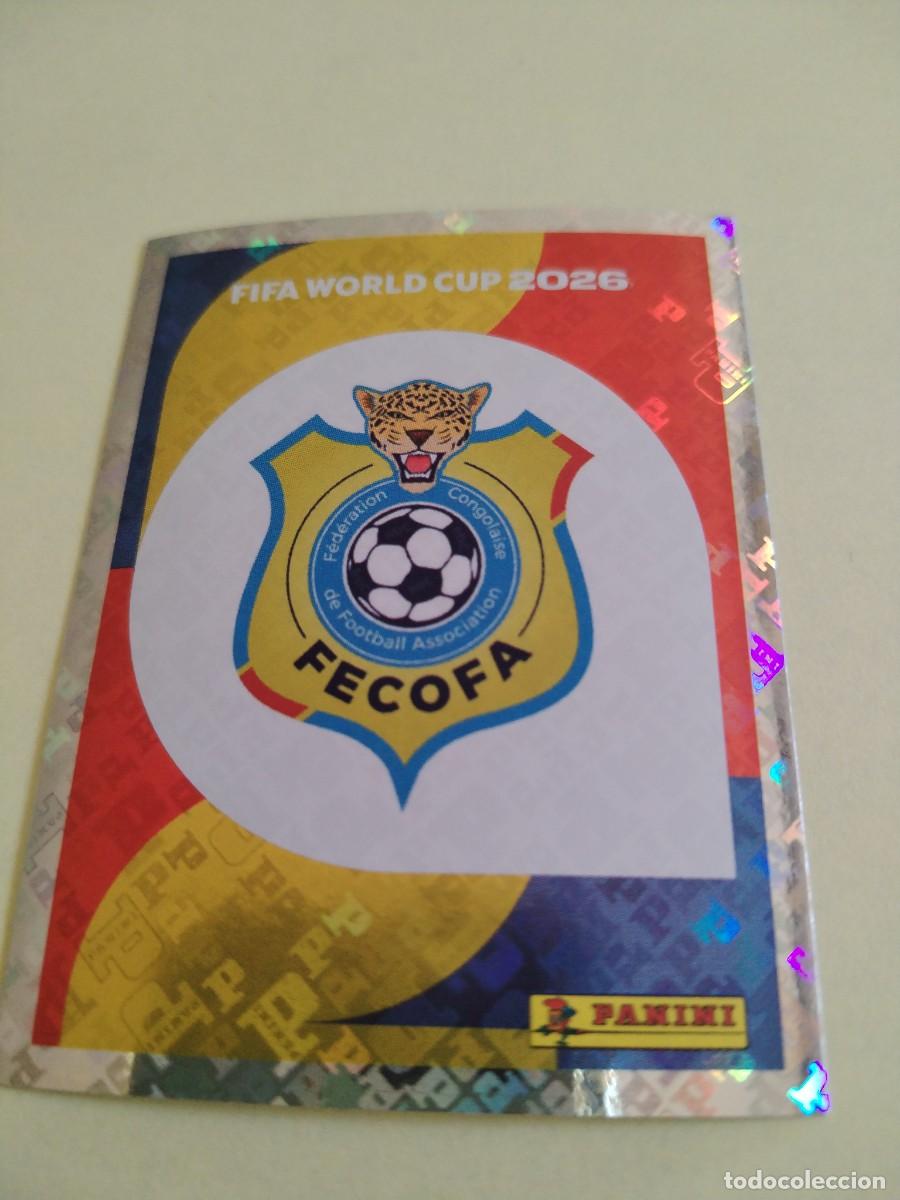 Cromos de f&uacute;tbol: CROMO MUNDIAL 2026 - CONGO COD 1