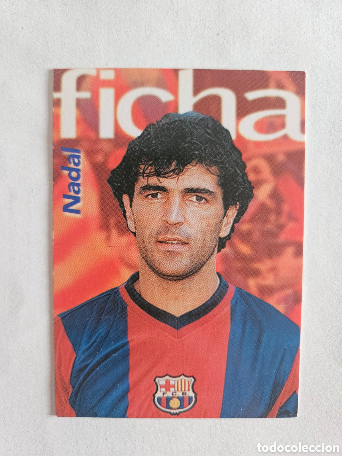 Fu&szlig;ball-Sticker: NADAL#183 FICHA BAR&Ccedil;A 100 A&Ntilde;OS 1899/1999 CENTENARIO CARDS PANINI SPORTS
