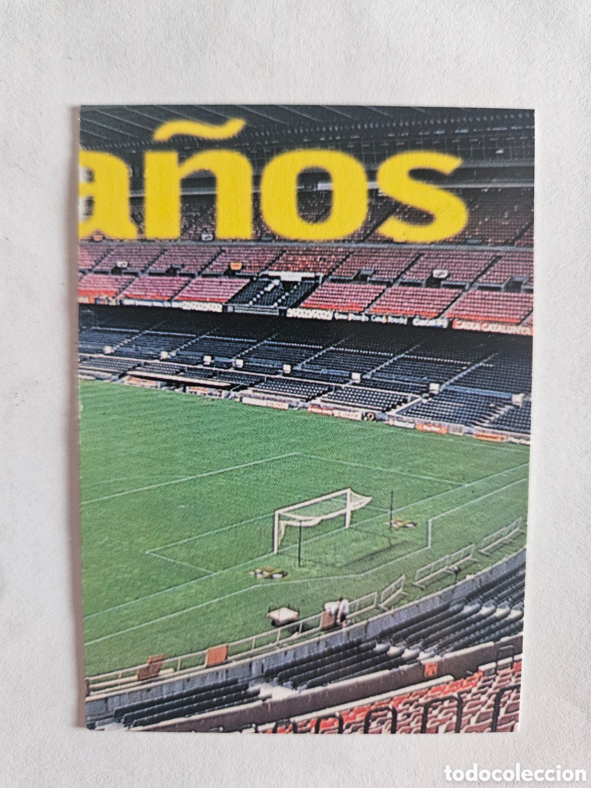 Cromos de f&uacute;tbol: CROMO ALBUM BAR&Ccedil;A CENTENARI CARDS PANINI (1999) N&ordm; 9 CAMP NOU 2 - LIGA 99 BARCELONA