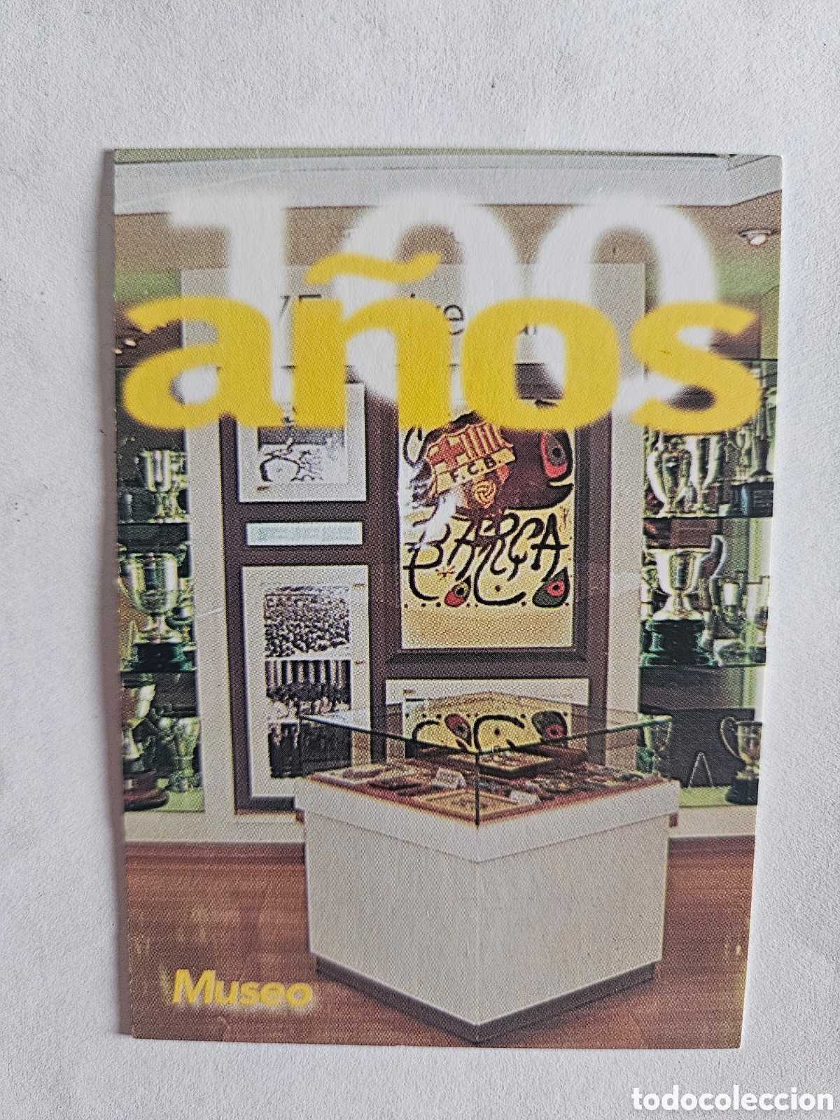Cromos de f&uacute;tbol: MUSEO . CARDS N&ordm; 13. 100 A&Ntilde;OS F.C. BARCELONA. 1899-1999. PANINI