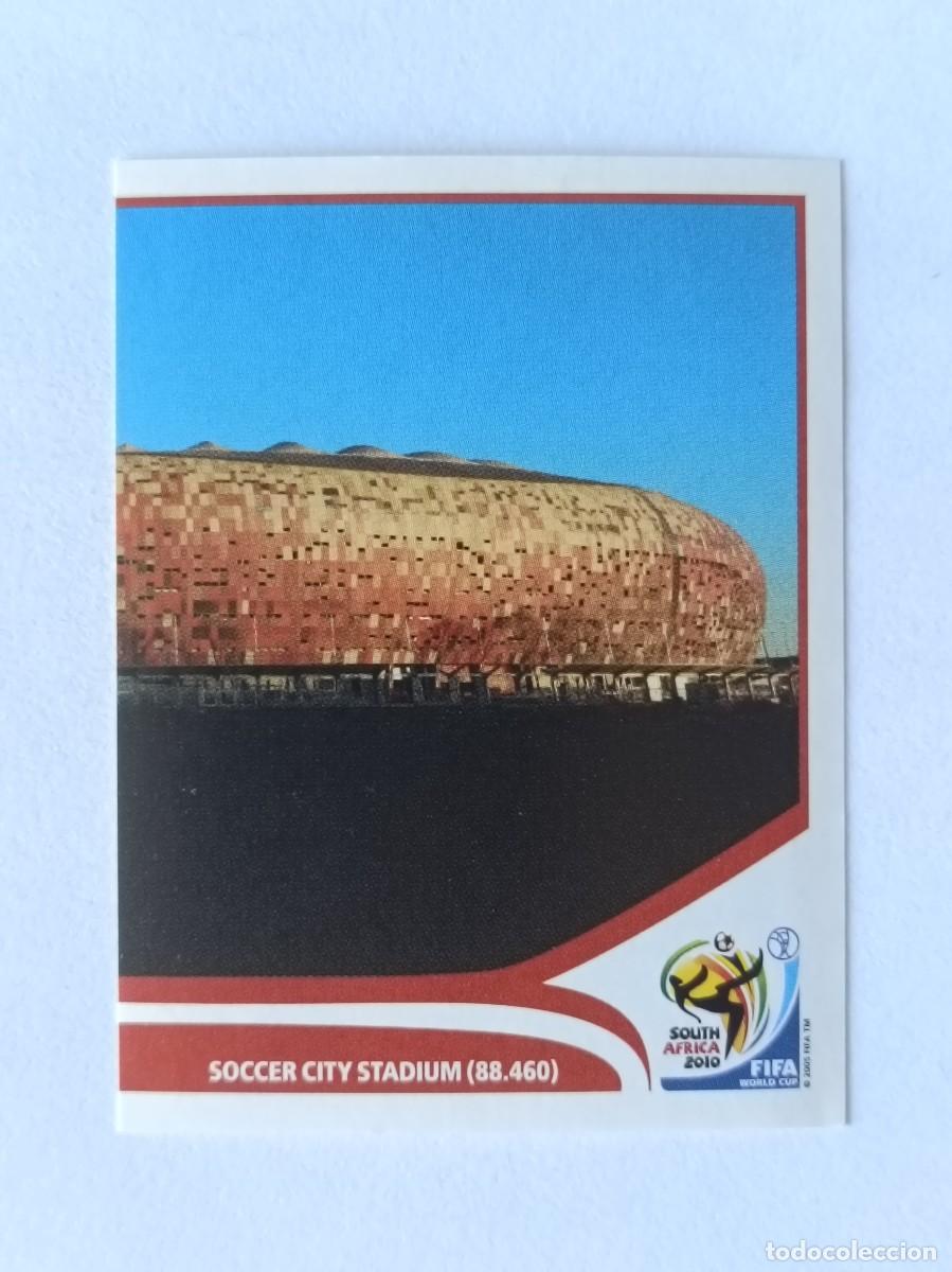 Cromos de f&uacute;tbol: #13 ESTADIO (SOCCER CITY STADIUM) MUNDIAL SUDAFRICA 2010 PANINI