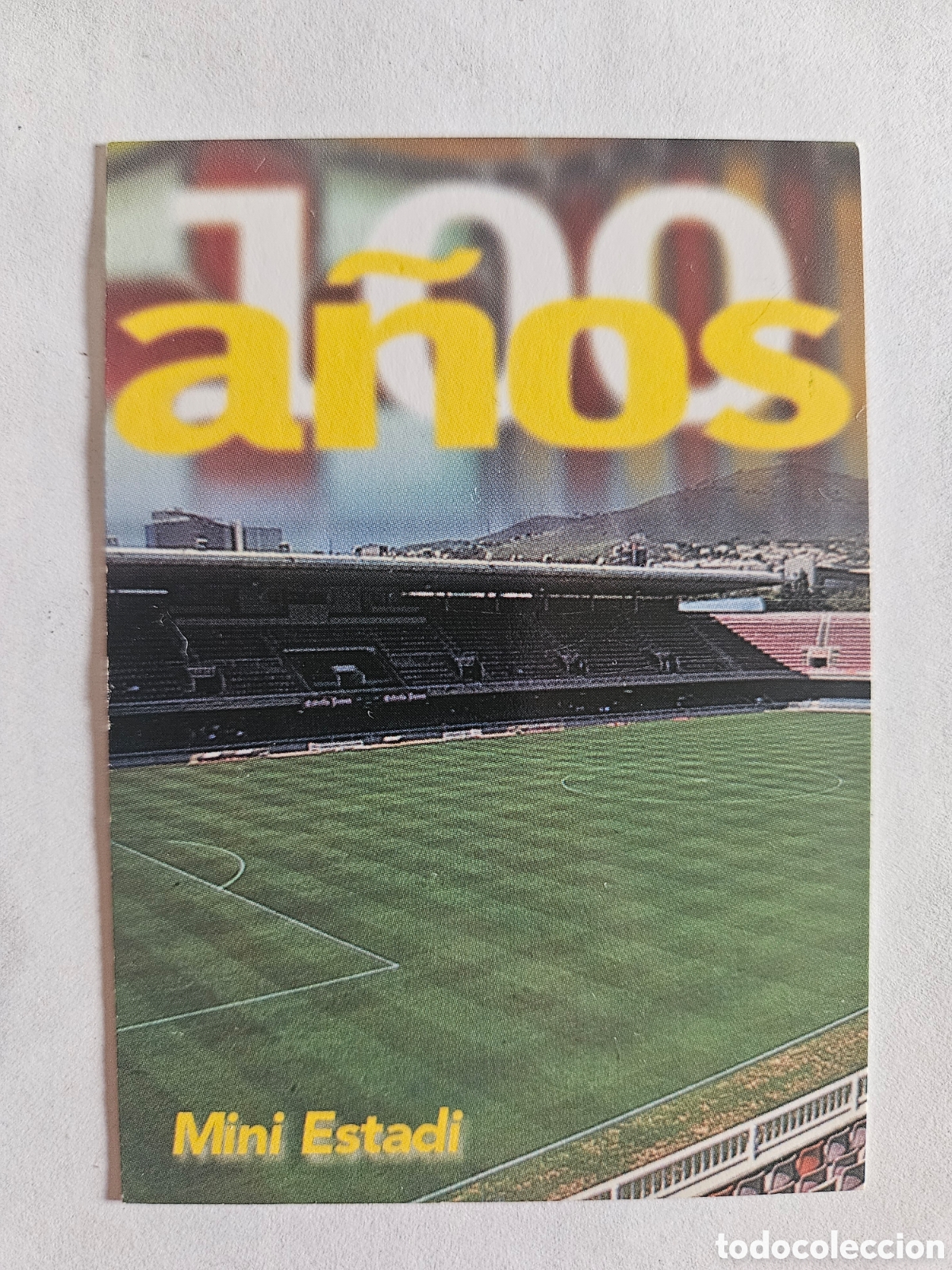 Figurine di Calcio: 15 MINI ESTADI PANINI BARCELONA 1899 1999 CENTENARIO CROMO BARCA FUTBOL