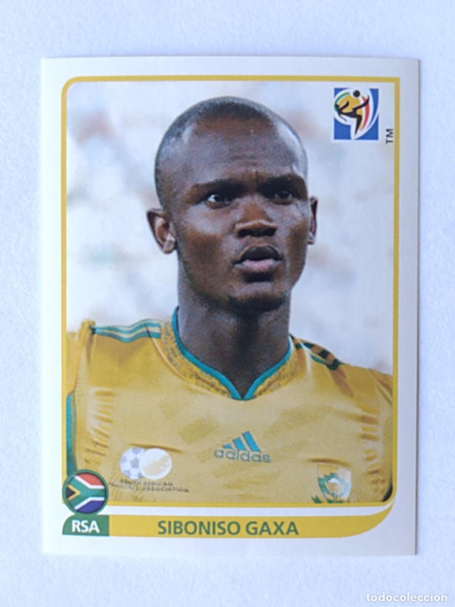 Figurine di Calcio: #33 SIBONISO GAXA (SUDAFRICA) MUNDIAL SUDAFRICA 2010 PANINI