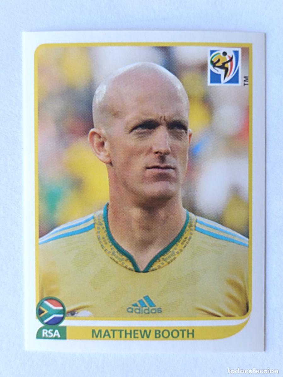 Cromos de f&uacute;tbol: #35 MATTHEW BOOTH (SUDAFRICA) MUNDIAL SUDAFRICA 2010 PANINI
