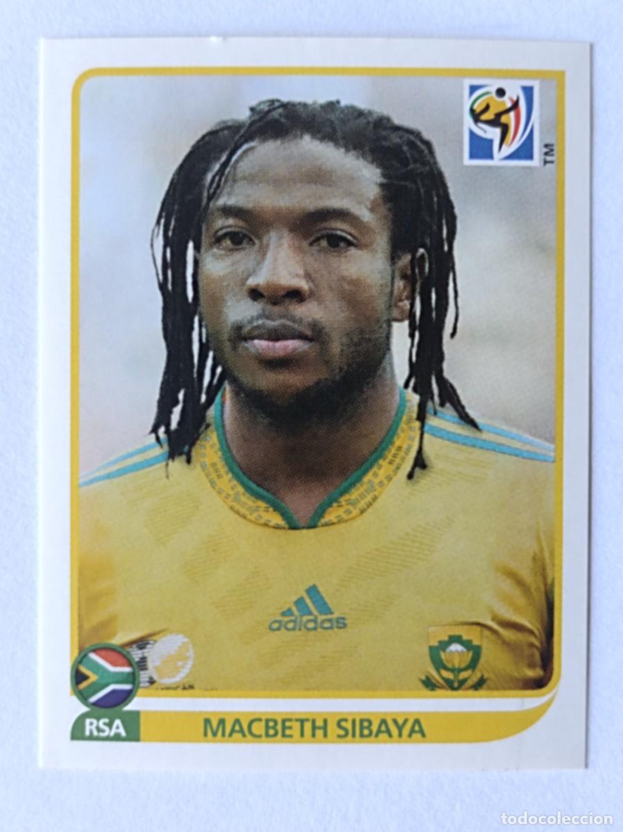 Cromos de Futebol: #39 MACBETH SIBAYA (SUDAFRICA) MUNDIAL SUDAFRICA 2010 PANINI